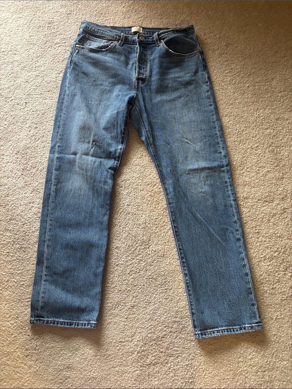 LEVI’S 501 ORIGINAL | Blue Denim Jeans, W 32, L 30